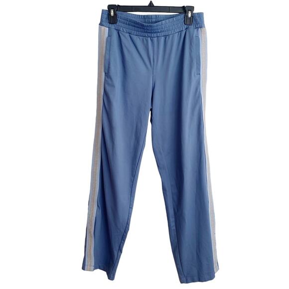 Aerie Side stripe Split Hem Wide Leg Track Pants - Picture 3 of 6
